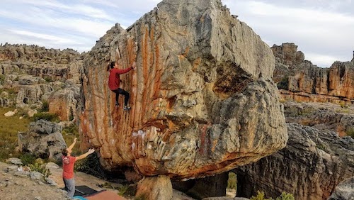 “climbing”